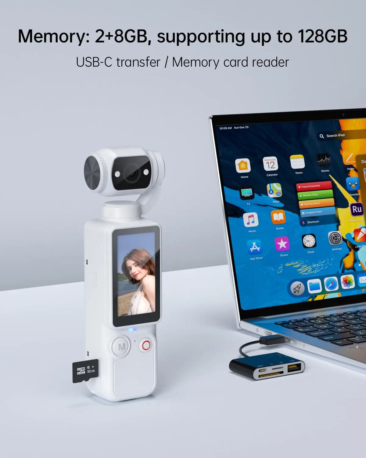 WO Portable 1MP Digital Camera With 4K Video And 16x Zoom