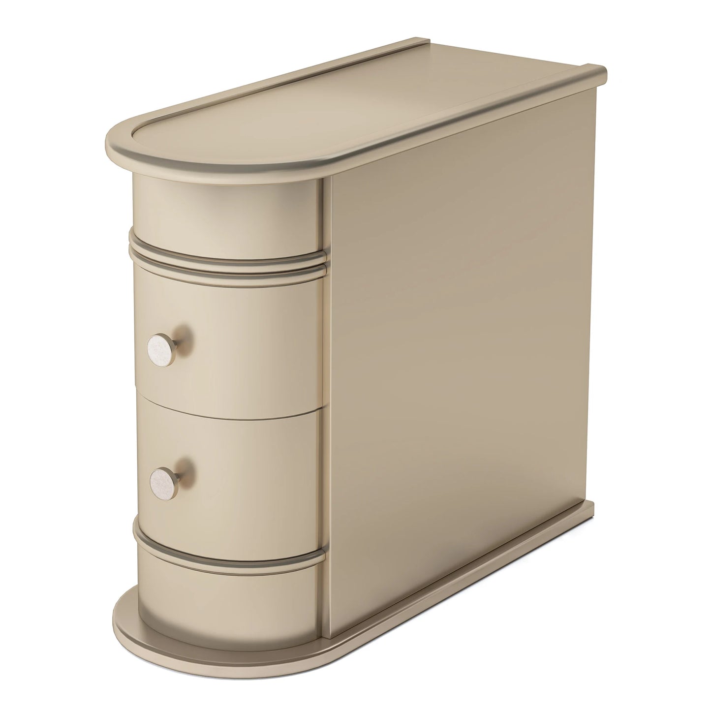 Tribesigns Solid Wood End Table With Drawer For Bedroom