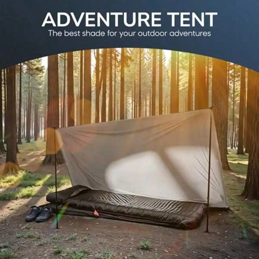 Heavy Duty Waterproof Tent Footprint Ground Sheet With Drawstring Bag