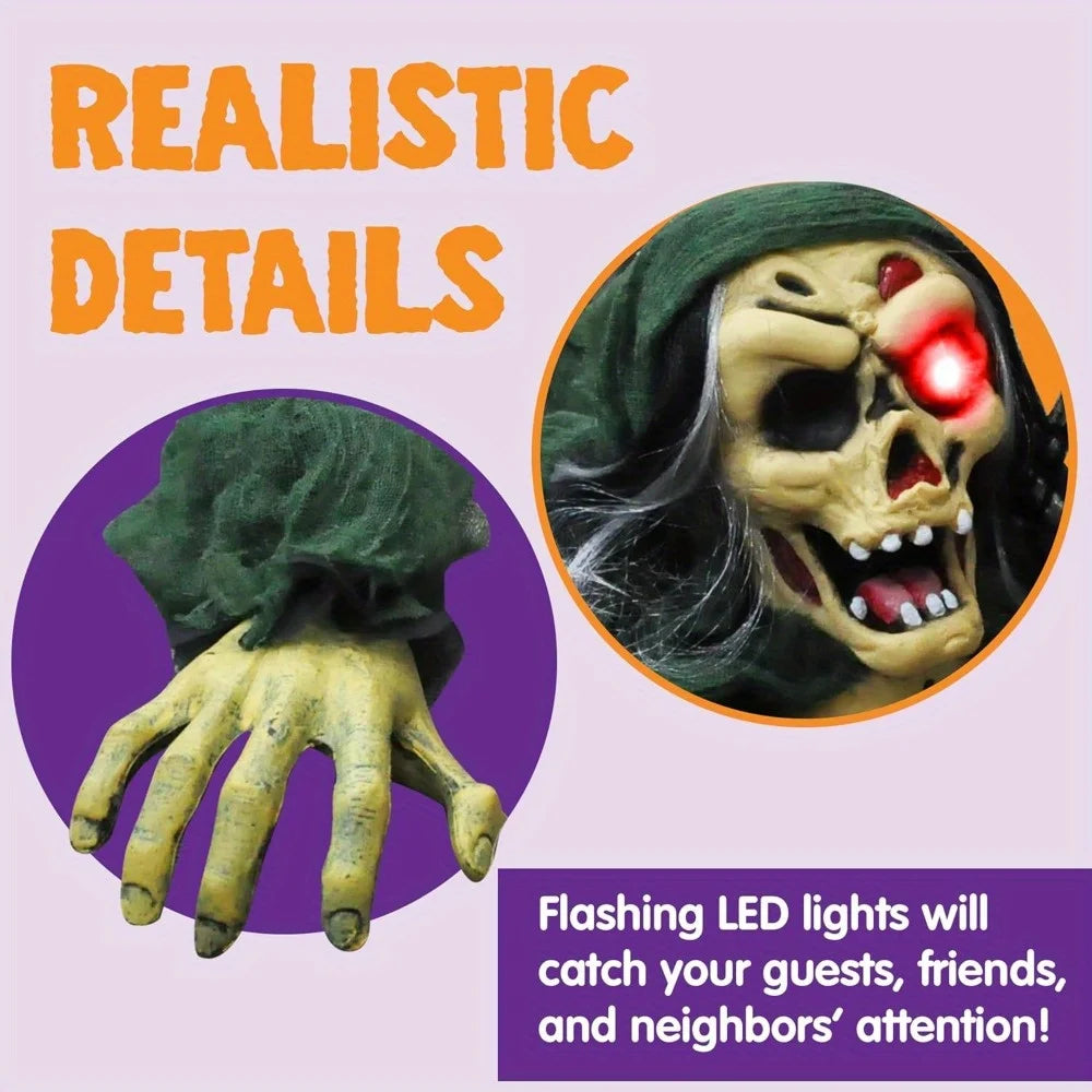 Joyfy Zombie Groundbreaker Outdoor Halloween Graveyard Decor