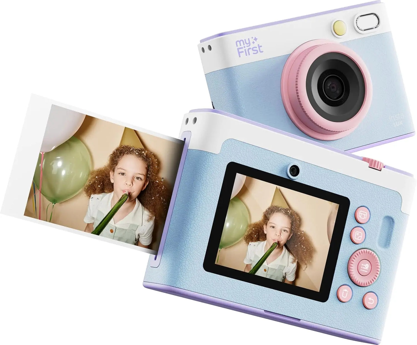 Instant Print Camera With App Portable Dye Sublimation Photo Printer