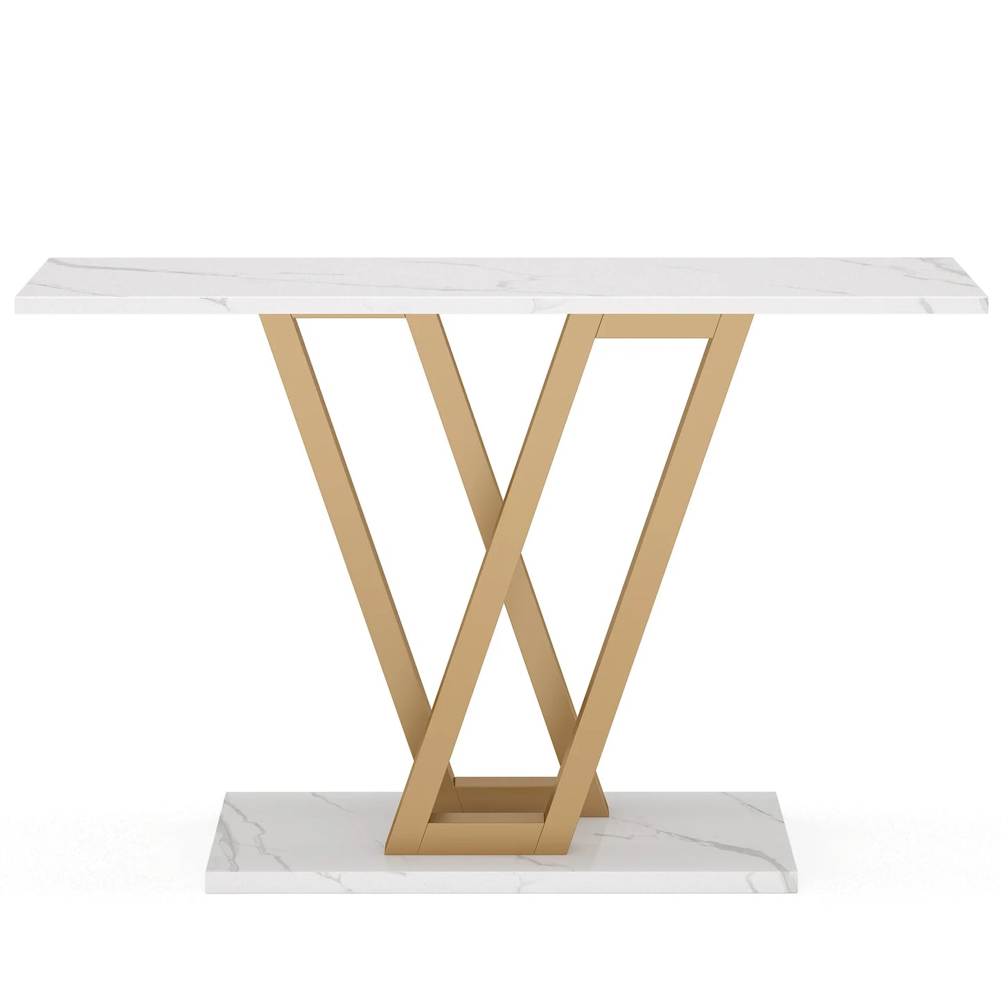 Tribesigns Modern Industrial Console Table For Entryway Living Room