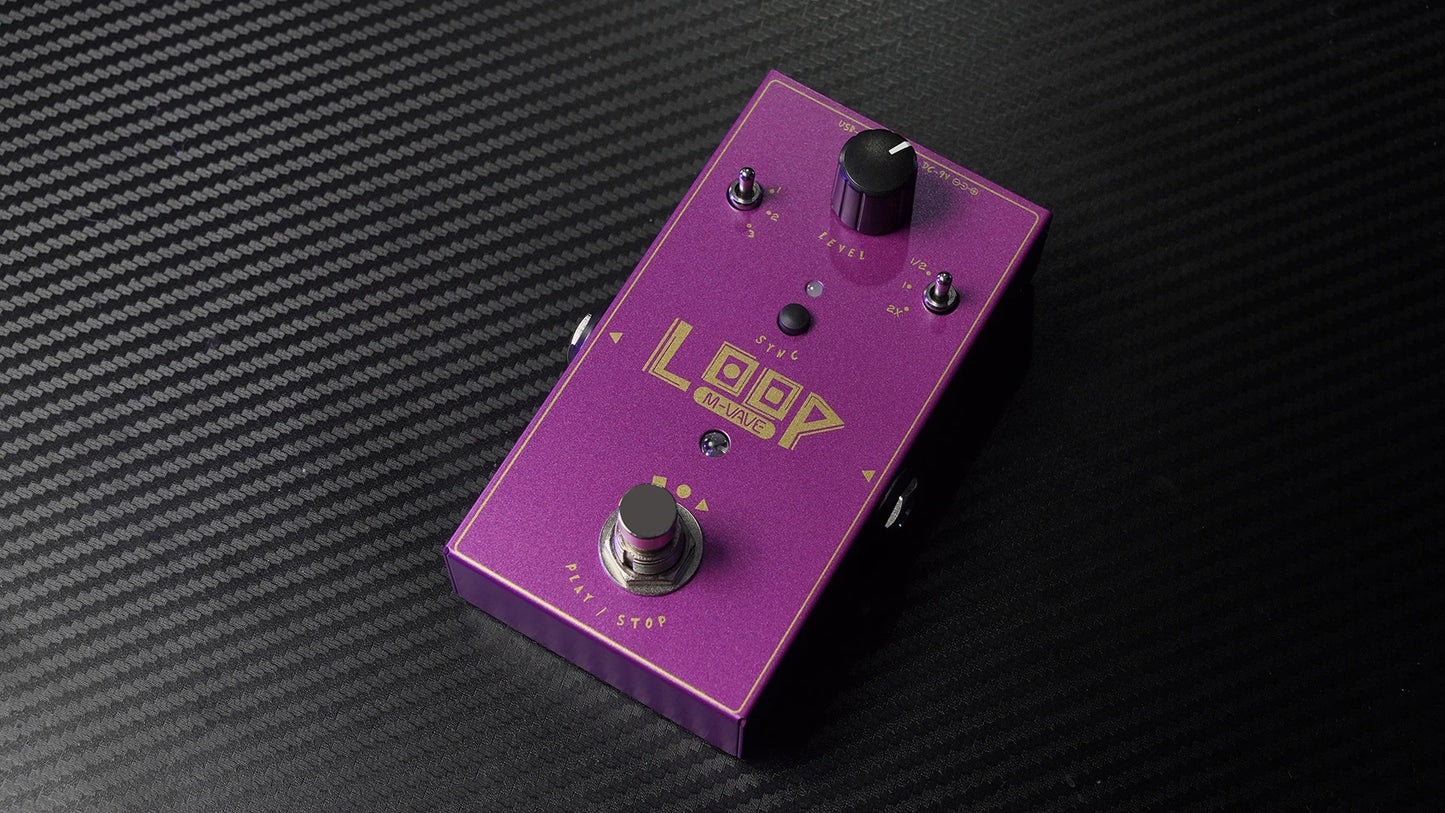 M-VAVE Loop II Multi Effects Guitar Pedal With Tuner Delay