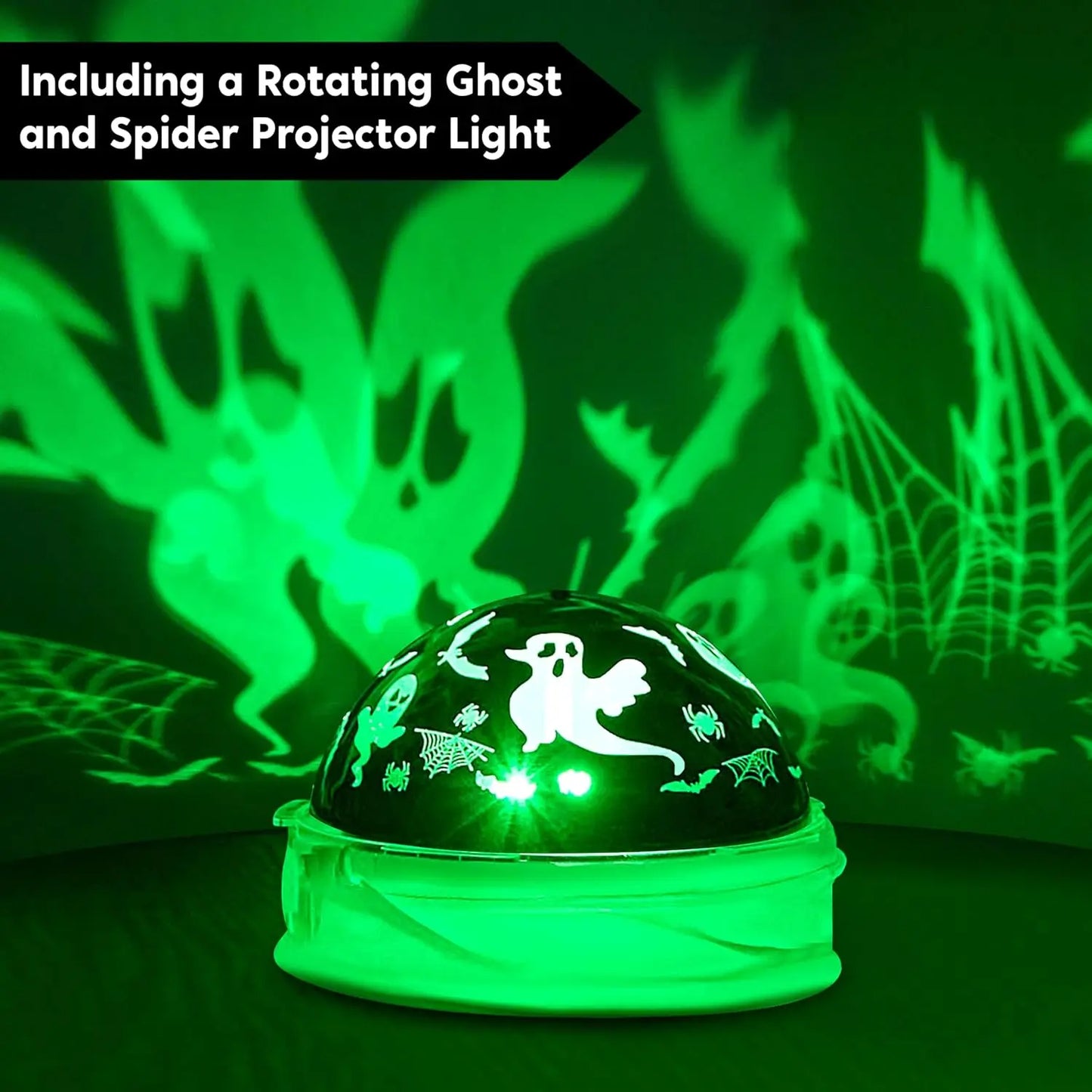 Joyfy Inflatable Ghost Halloween Outdoor Decor With LED Light