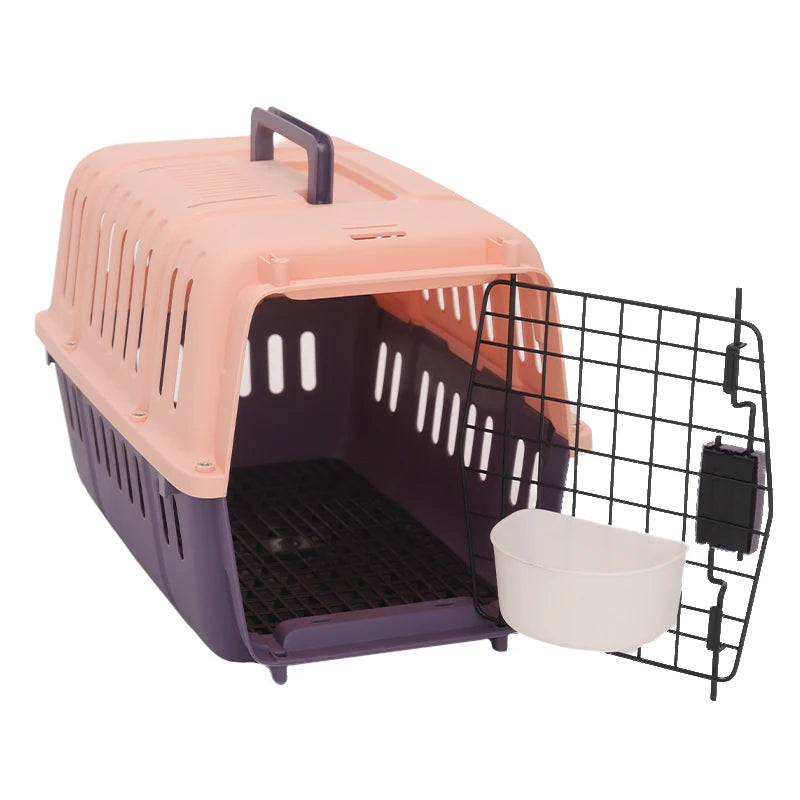 Hoopet Airline Style Pet Carrier for Cats and Small Dogs
