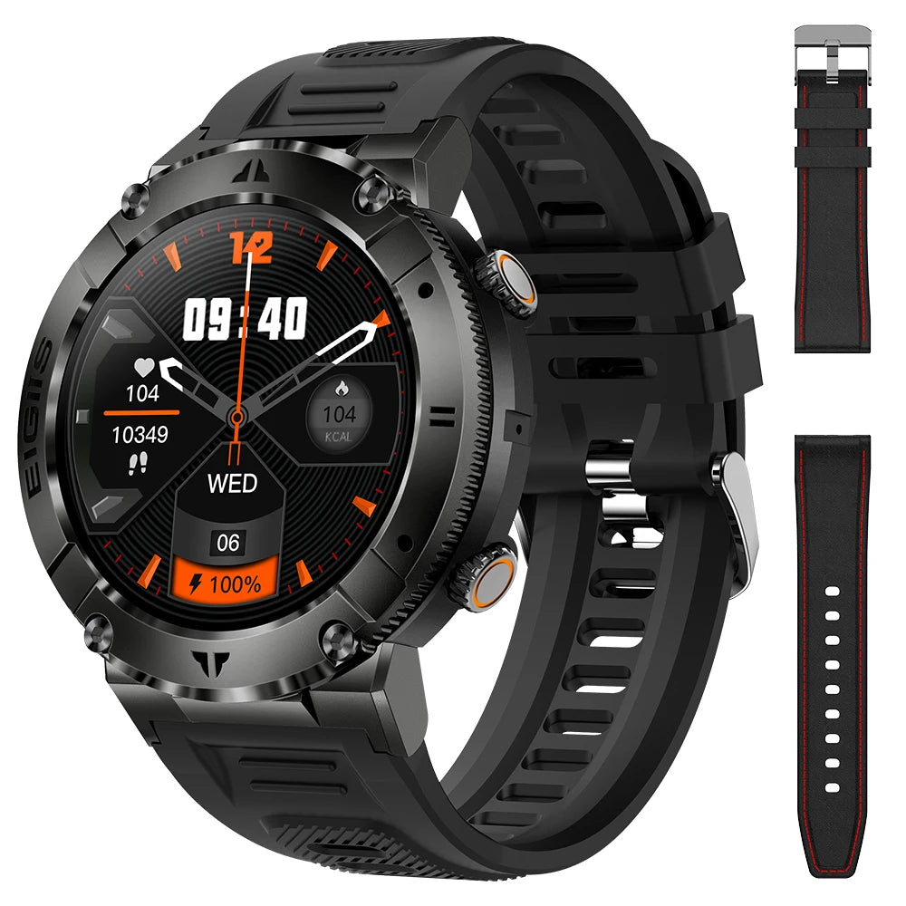 LaNikar Smart Watch Men TFT Display Bluetooth Blood Pressure