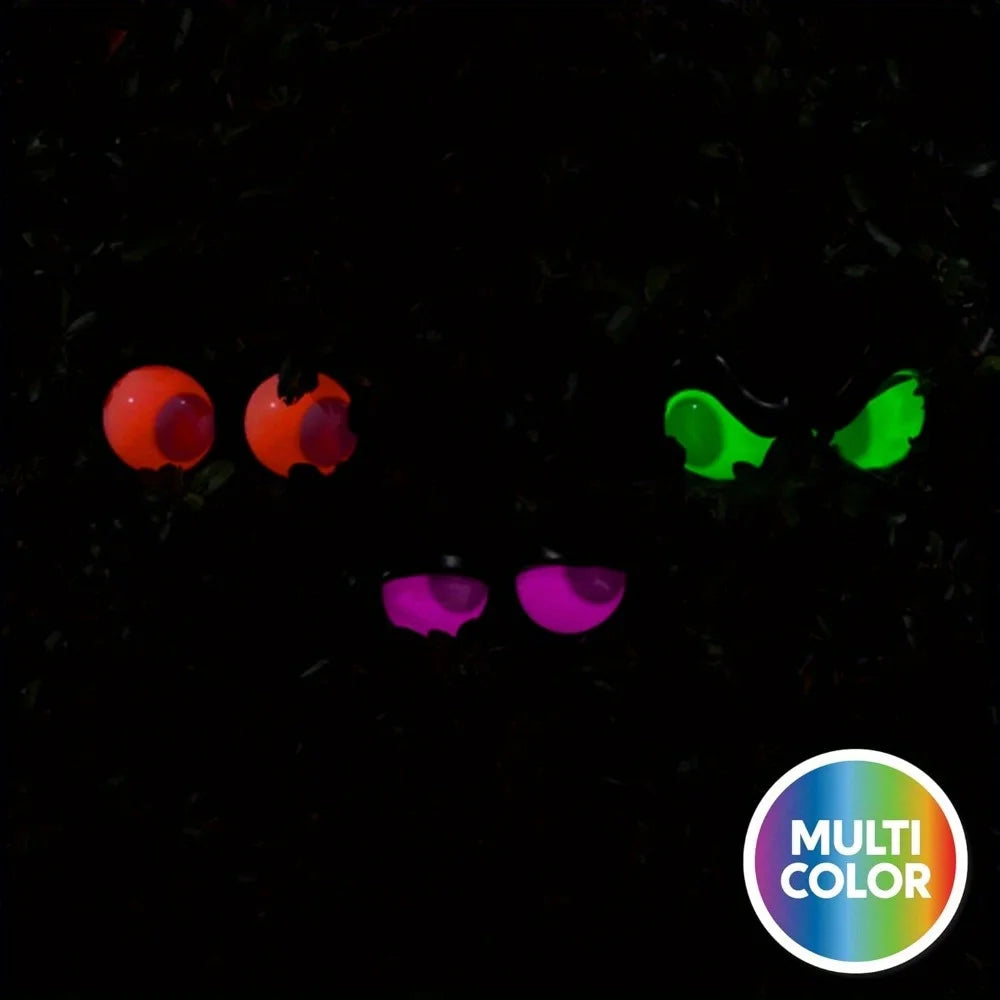 Animated Flashing Glowing Eyes Halloween Outdoor Decoration