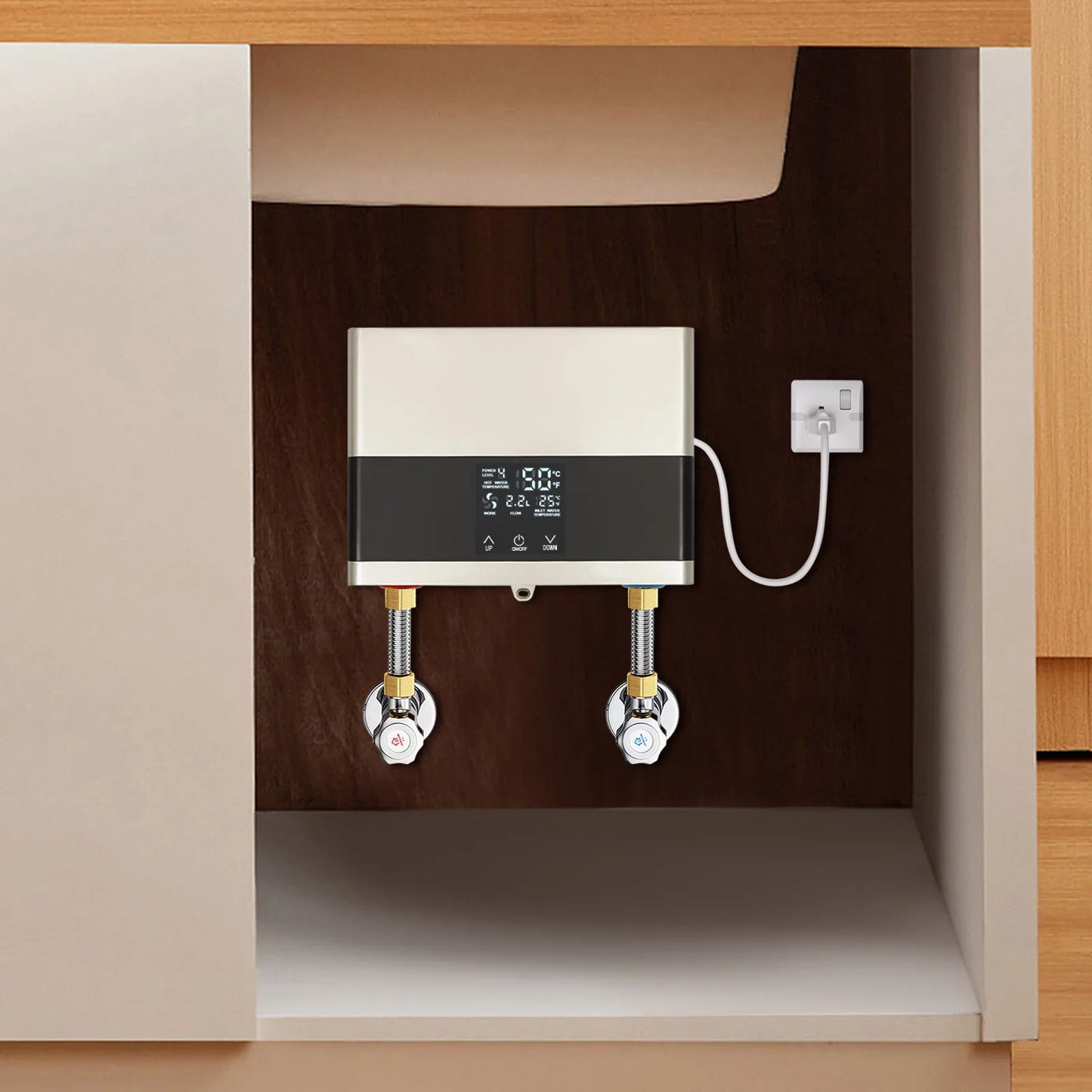 Sweetmile Mini Electric Water Heater 110V 4000W Instant Hot Water