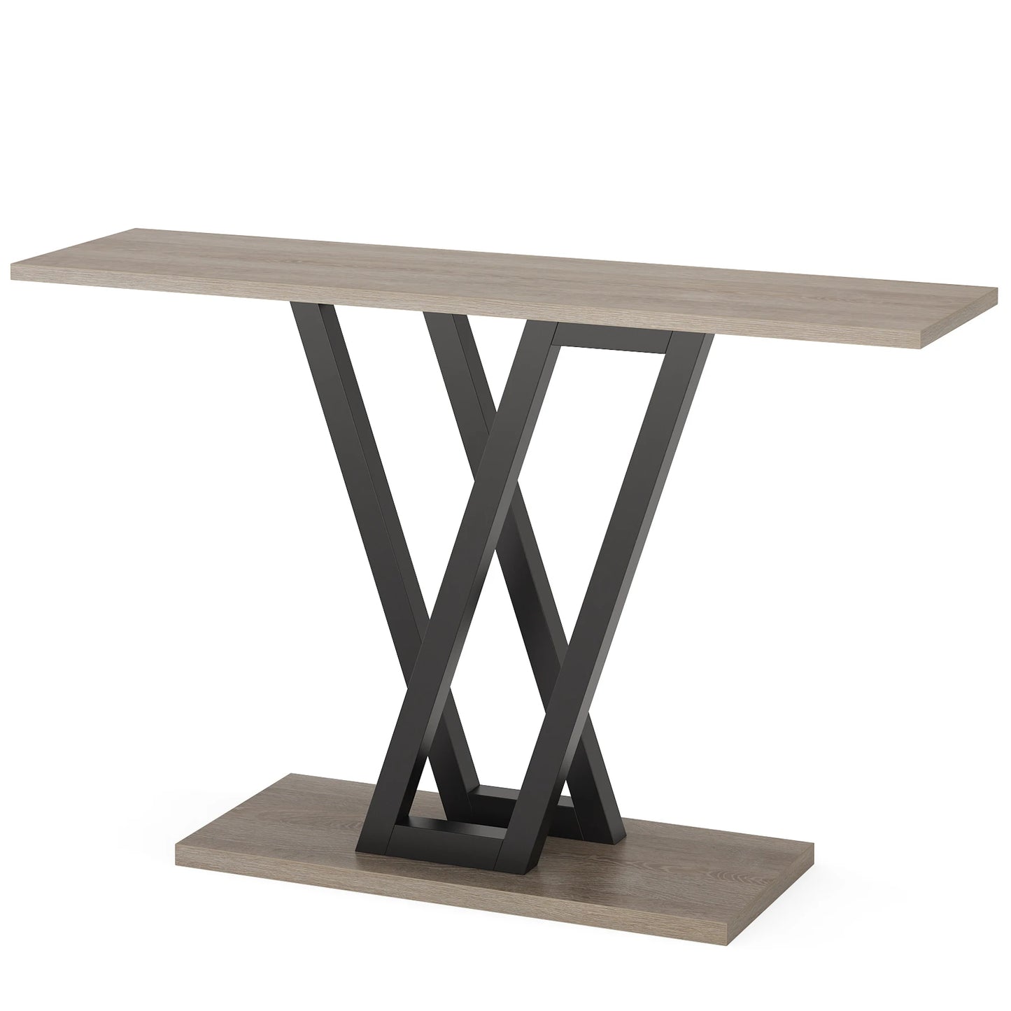 Tribesigns Modern Industrial Console Table For Entryway Living Room