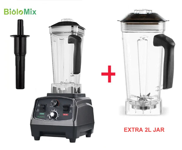 Biolomix 3HP 2200W Heavy Duty Timer Blender Mixer Juicer
